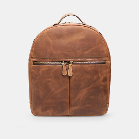 Mochila de hombre de piel, Piel Mochila de hombre de piel, Piel
